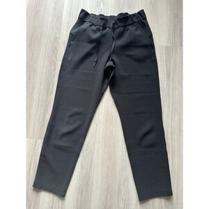 Lululemon Black On the Fly Pants *Woven‎ 27" size 6